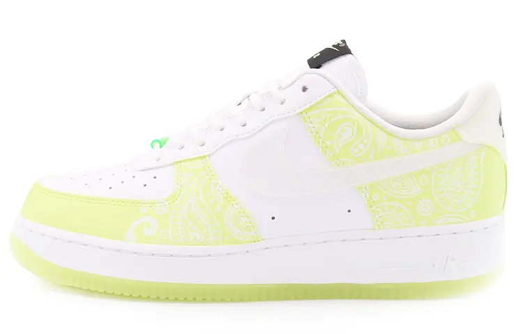 

Кроссовки Nike Air Force 1 Skateboarding Shoes Women's Low-top Green, белый