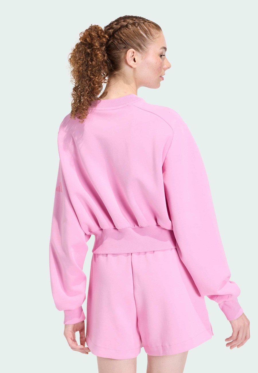 Толстовка Adidas Sportswear SOFT LUX, St Tropic Bloom/Pink — фото 2
