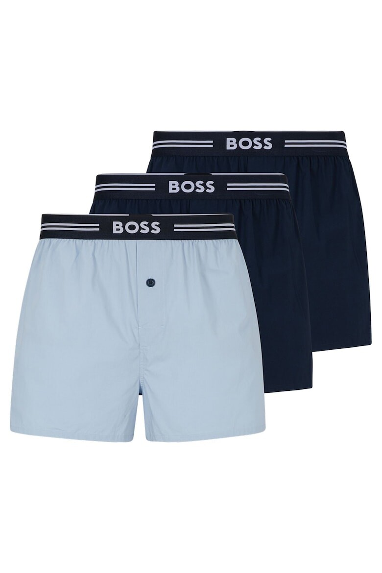 

Боксеры - 3 пары Boss, серый