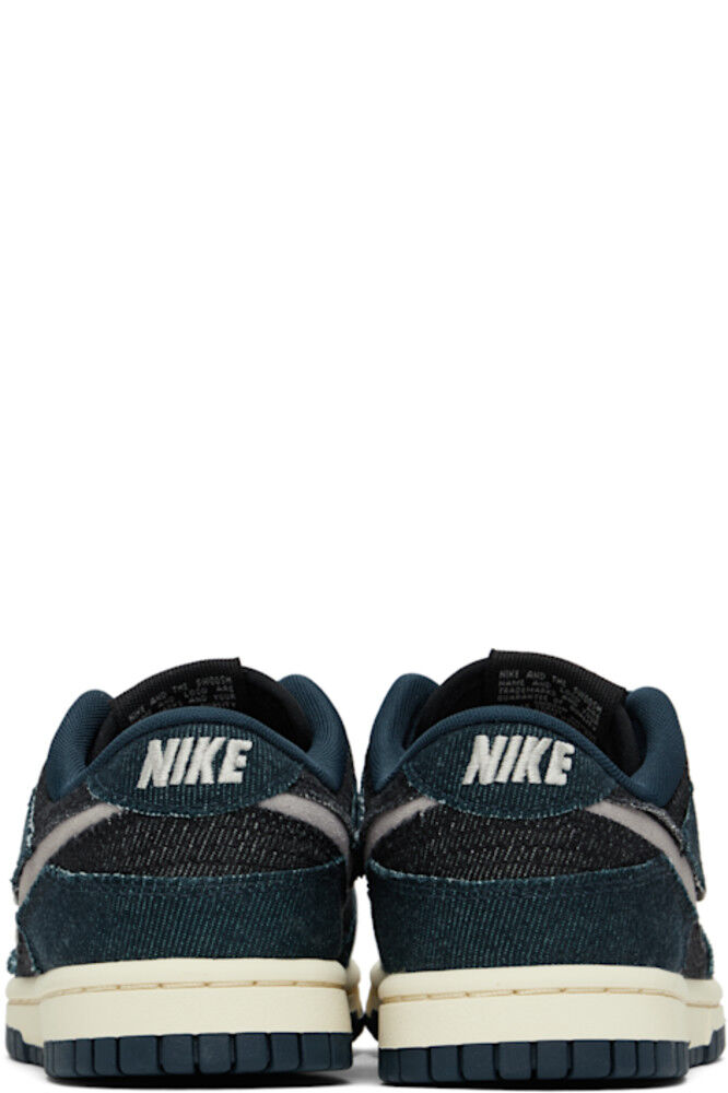 Кроссовки Dunk Low темно-синего и черного цвета Nike — фото 2