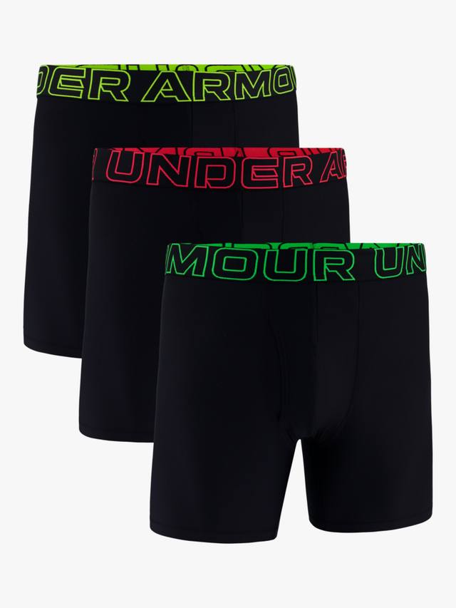 

Боксеры Performance Tech с неоновой резинкой Under Armour, Pack of 3, Black