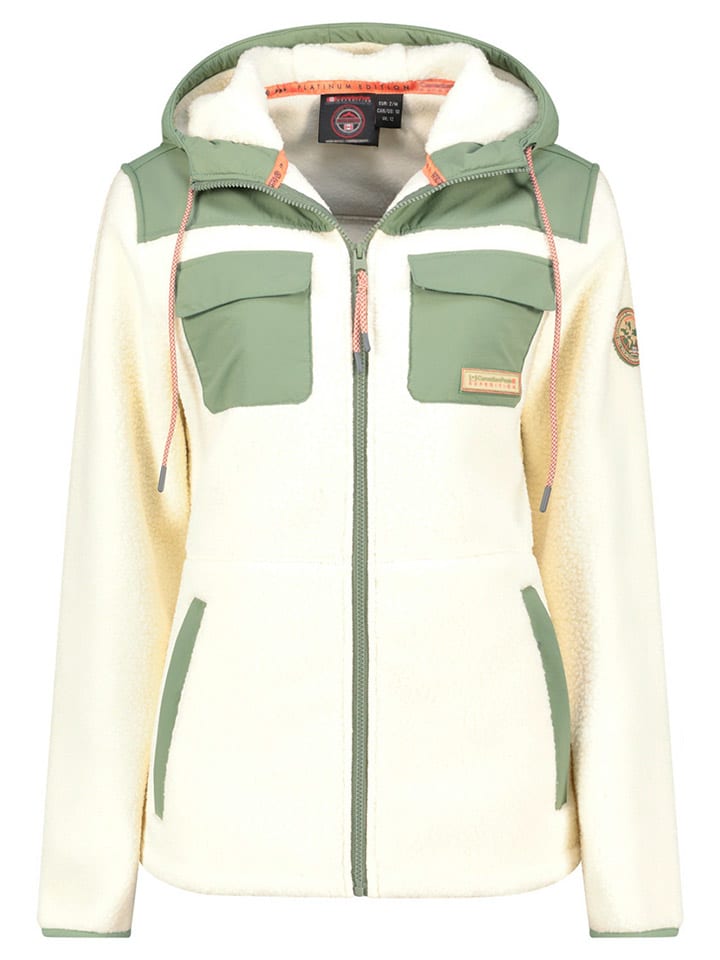 

Canadian Peak Флисовая куртка "Toulouseak" кремово-зеленого цвета