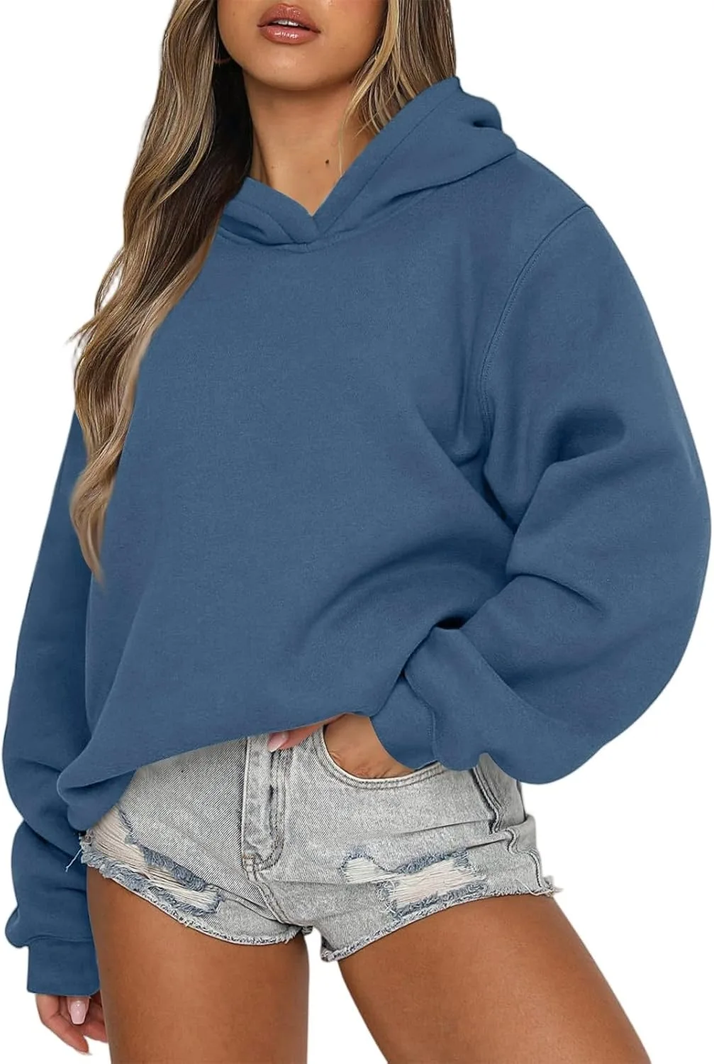 

Оверсайз худи для женщин, флис, свитшот с длинным рукавом FlekmanArt