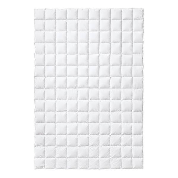 

Пуховое одеяло Kauffmann Elegance 700 Light, 155x3x220 см, белый