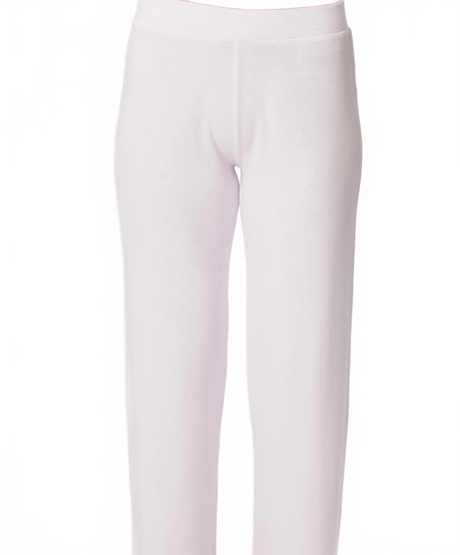 

Широкие брюки Lounge Leg в белом цвете French Kyss, белый