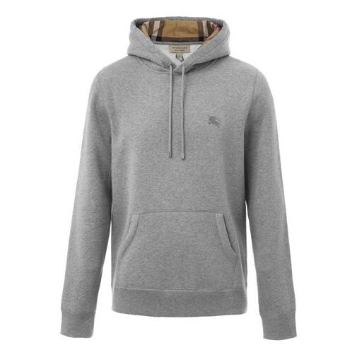 

Толстовка Men's Burberry SS21 Fleece Lined Gray, серый