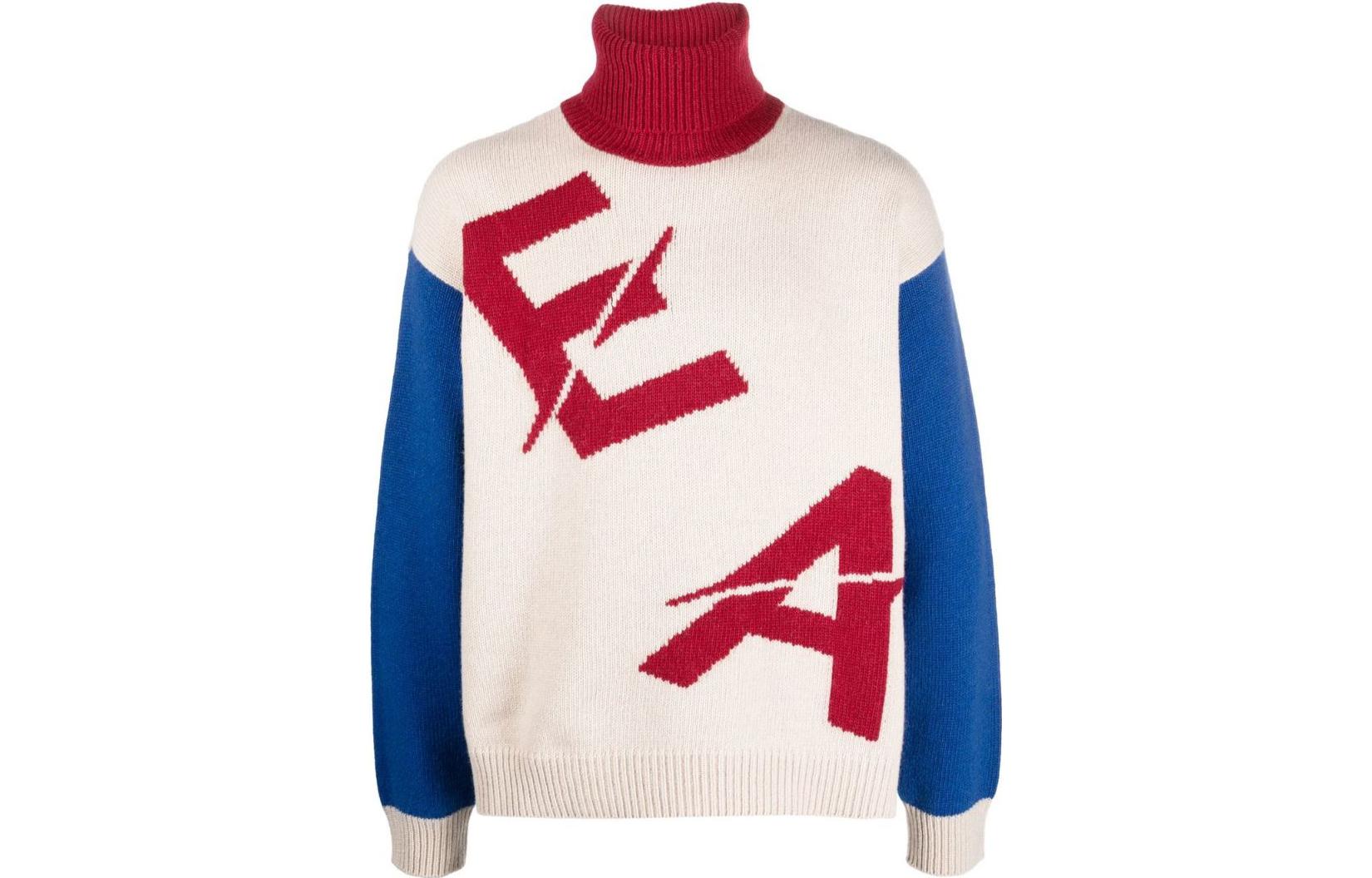EMPORIO ARMANI Свитера мужские из устойчивой коллекции красный синий — фото 3