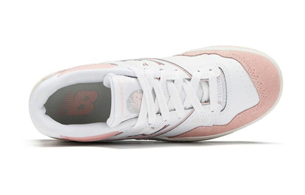 Кроссовки 550 большие детские New Balance, белый — фото 3
