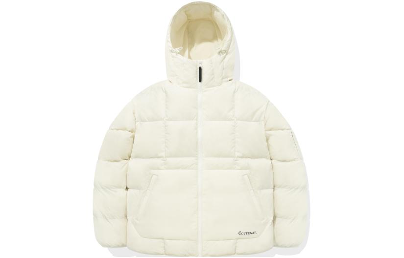 

COVERNAT Пуховик унисекс слоновая кость белый, Ivory White