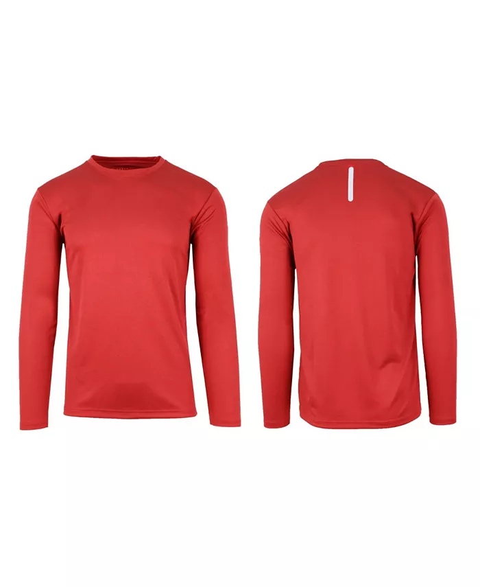 

Мужская футболка с длинным рукавом для активного отдыха с влагоотводящими свойствами Galaxy By Harvic, красный