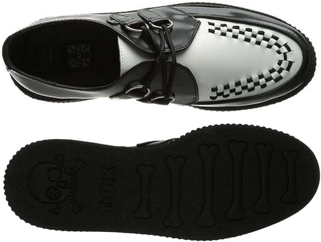 Туфли T.U.K. Unisex V6802 Creeper Oxford, черный — фото 3