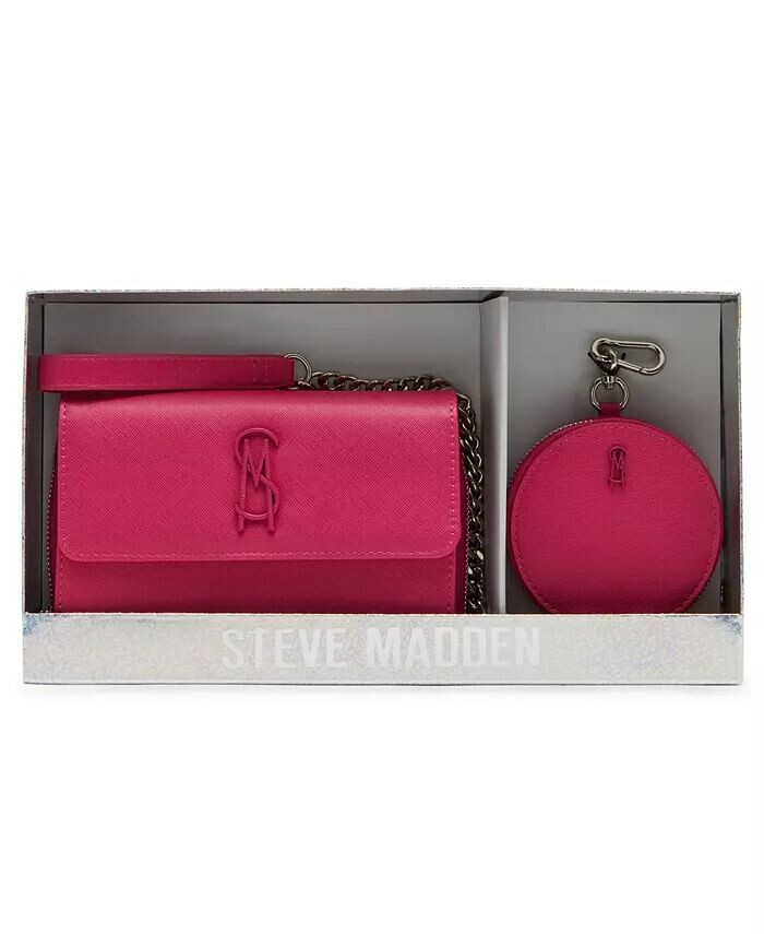 

Кошелек через плечо Carina в штучной упаковке Steve Madden, белый