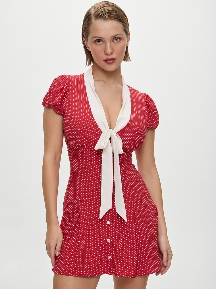 

Платье из крепа «Манхэттен» Frankies Bikinis, цвет ladybug