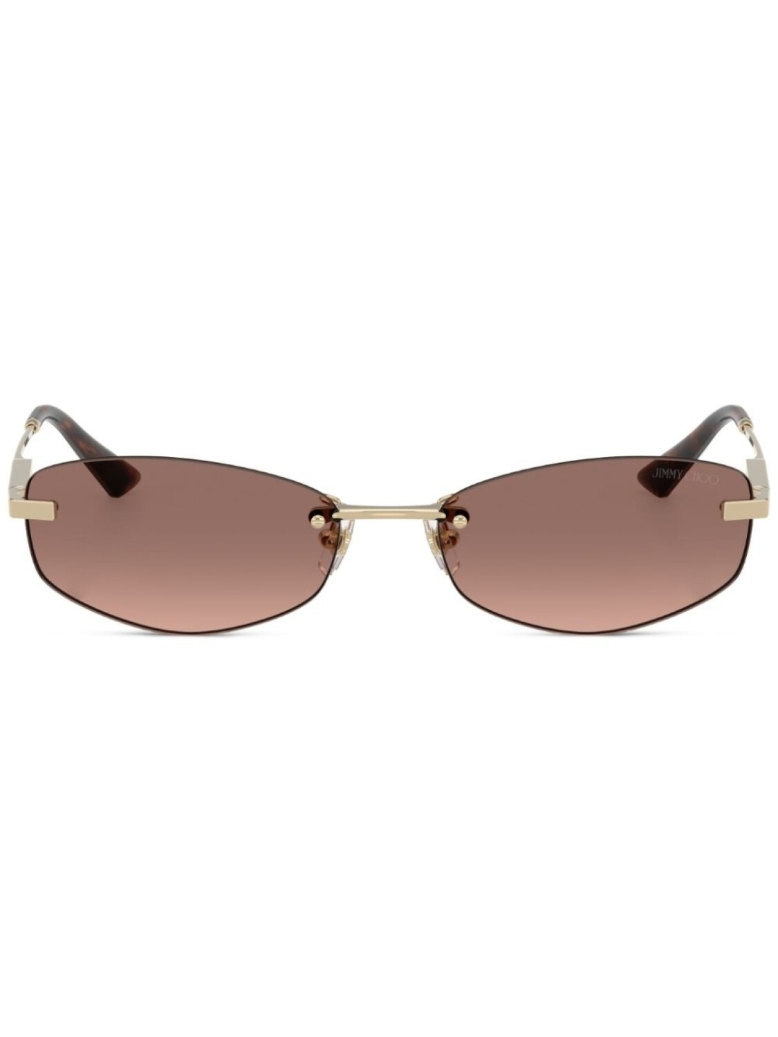 

Солнцезащитные очки JC4013D Jimmy Choo Eyewear, золотой