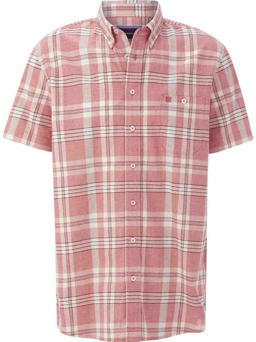 

Рубашка обычного кроя на пуговицах BABISTA Warlor, цвет Red/Pastel red