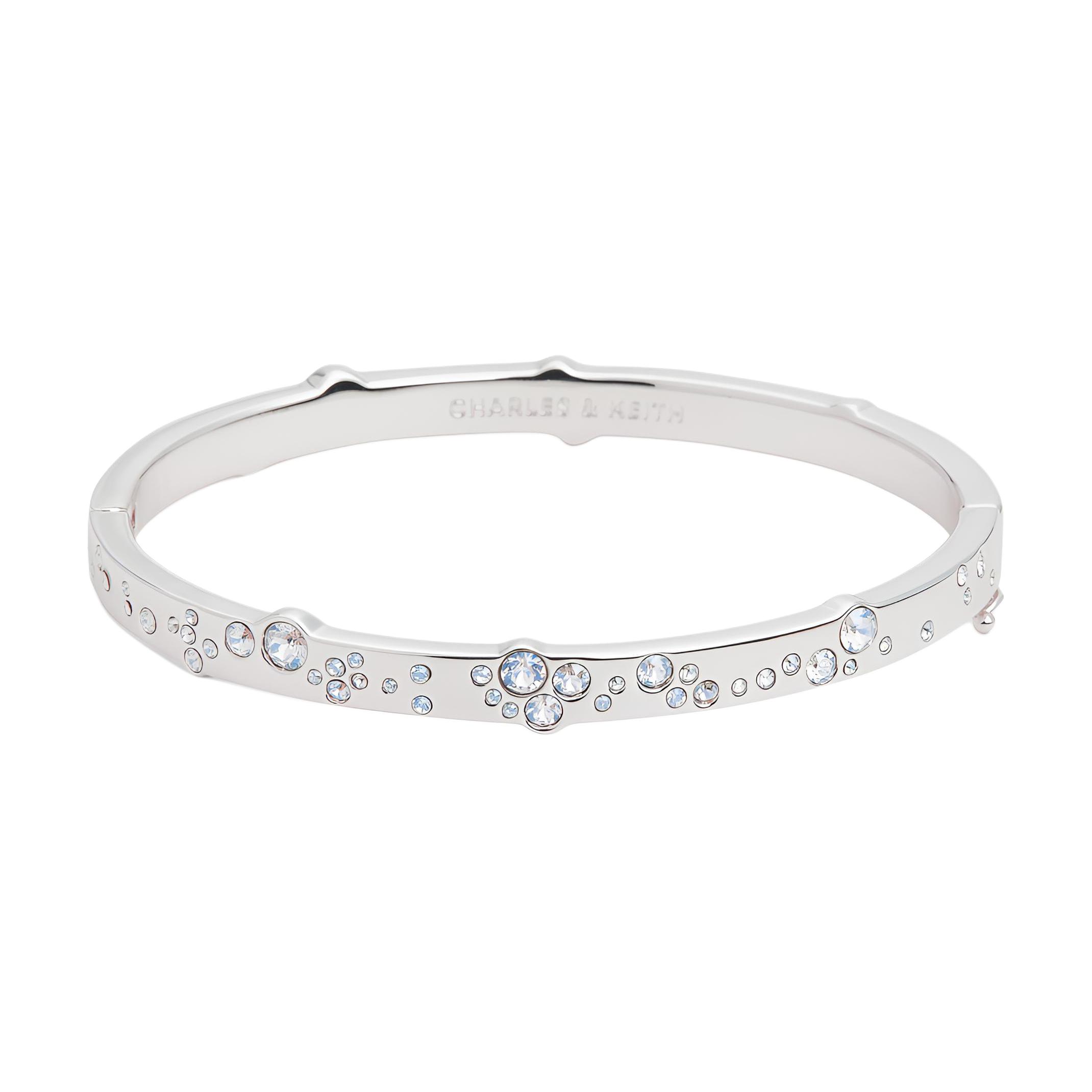 

CHARLES&KEITH Серебряные кристальные браслеты Women's Silver