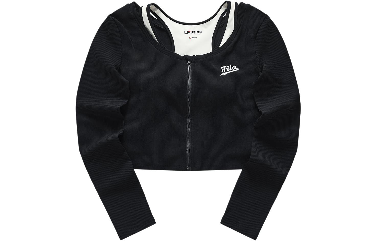 

FILA FUSION Футболка женская Jet Black, Черный, FILA FUSION Футболка женская Jet Black