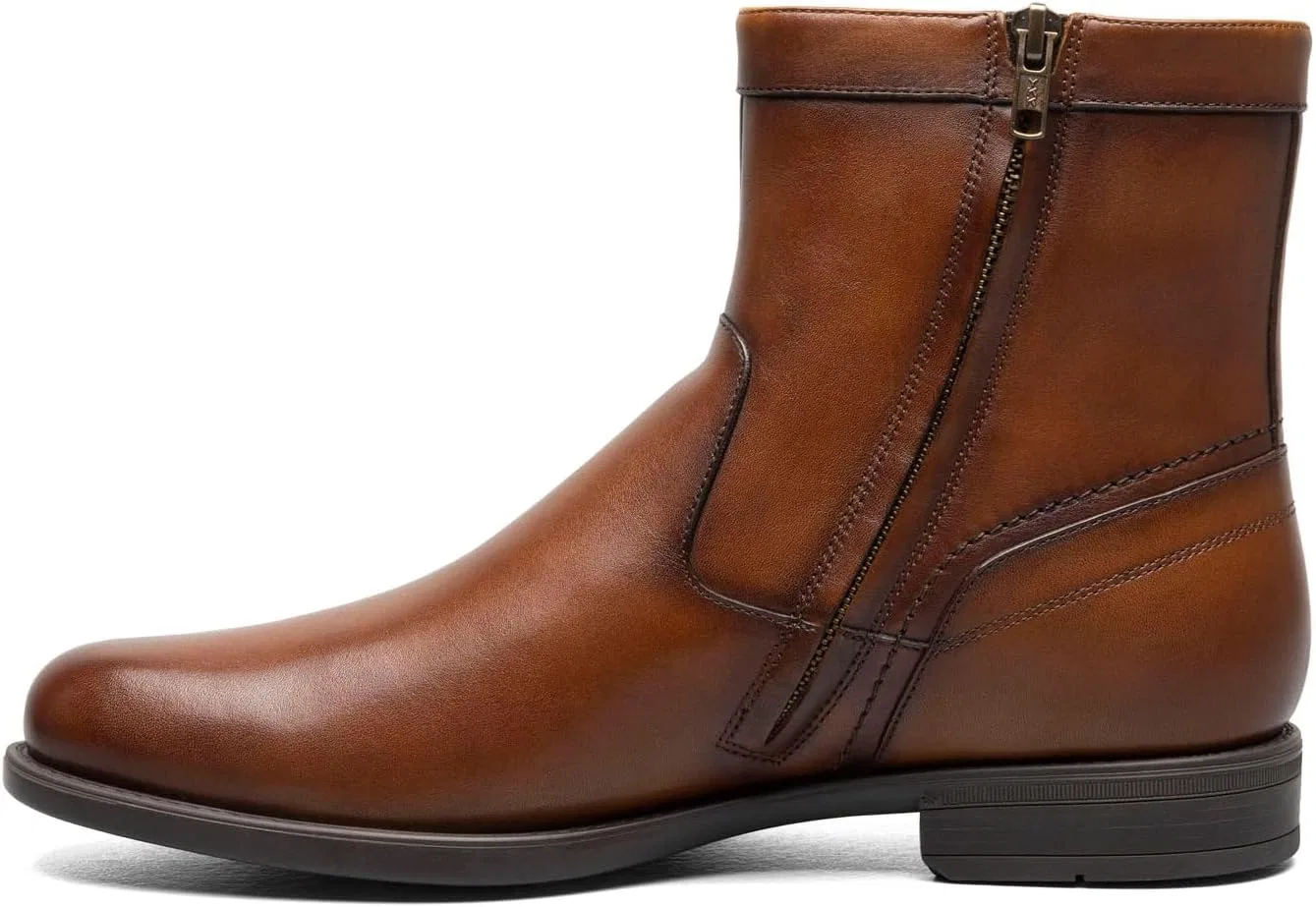Мужские классические туфли-оксфорды Florsheim Medfield с гладким носком, Cognac — фото 4
