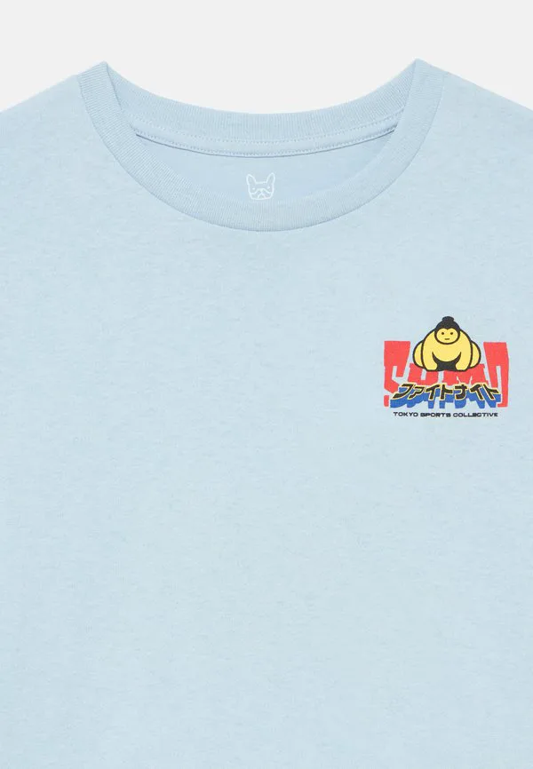 Футболка с круглым вырезом jorsumo с принтом Jack & Jones Junior, Blue — фото 3