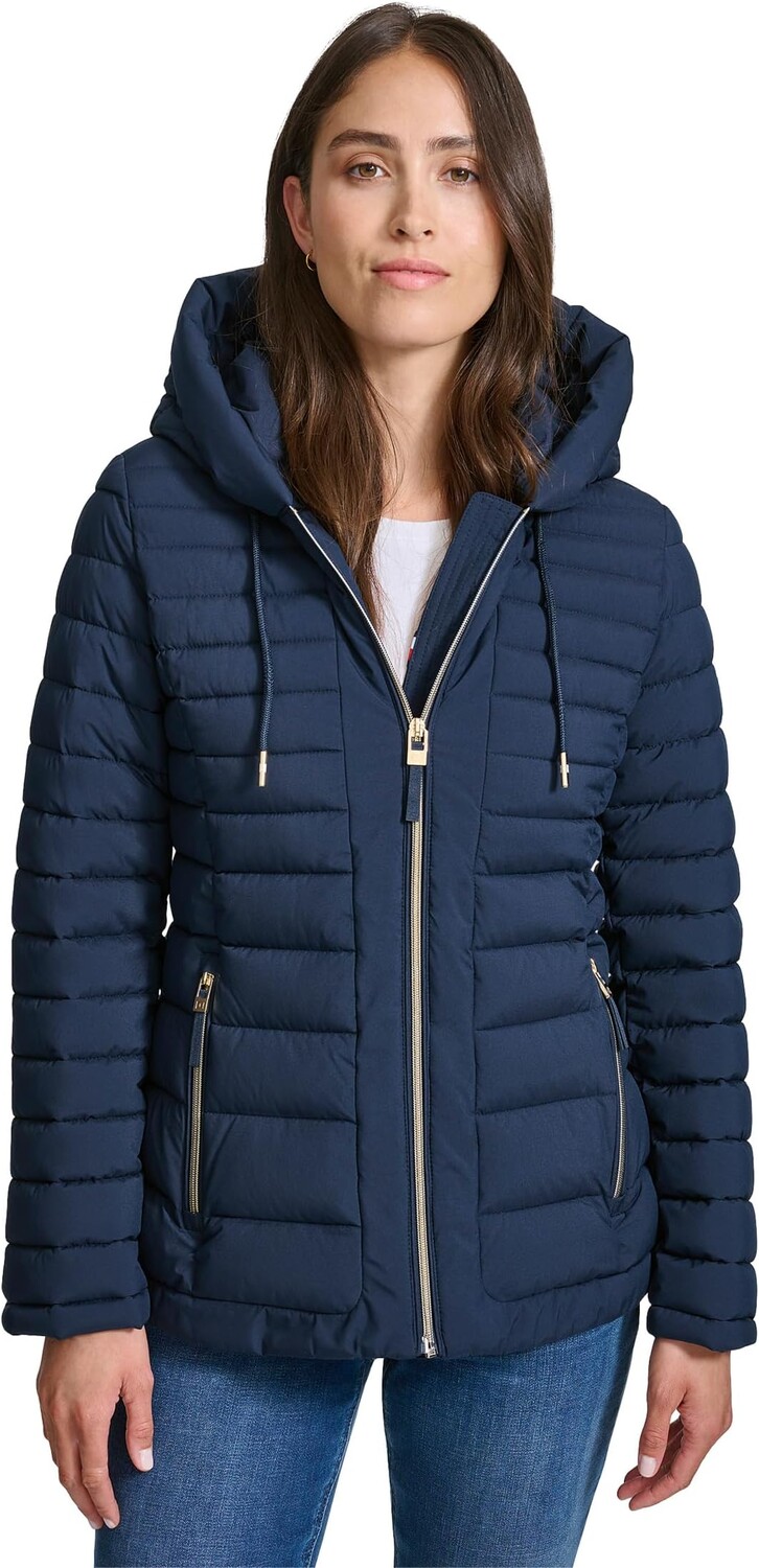 

Куртка Tommy Hilfiger Zip-Up Lightweight Jacket, темно-синий