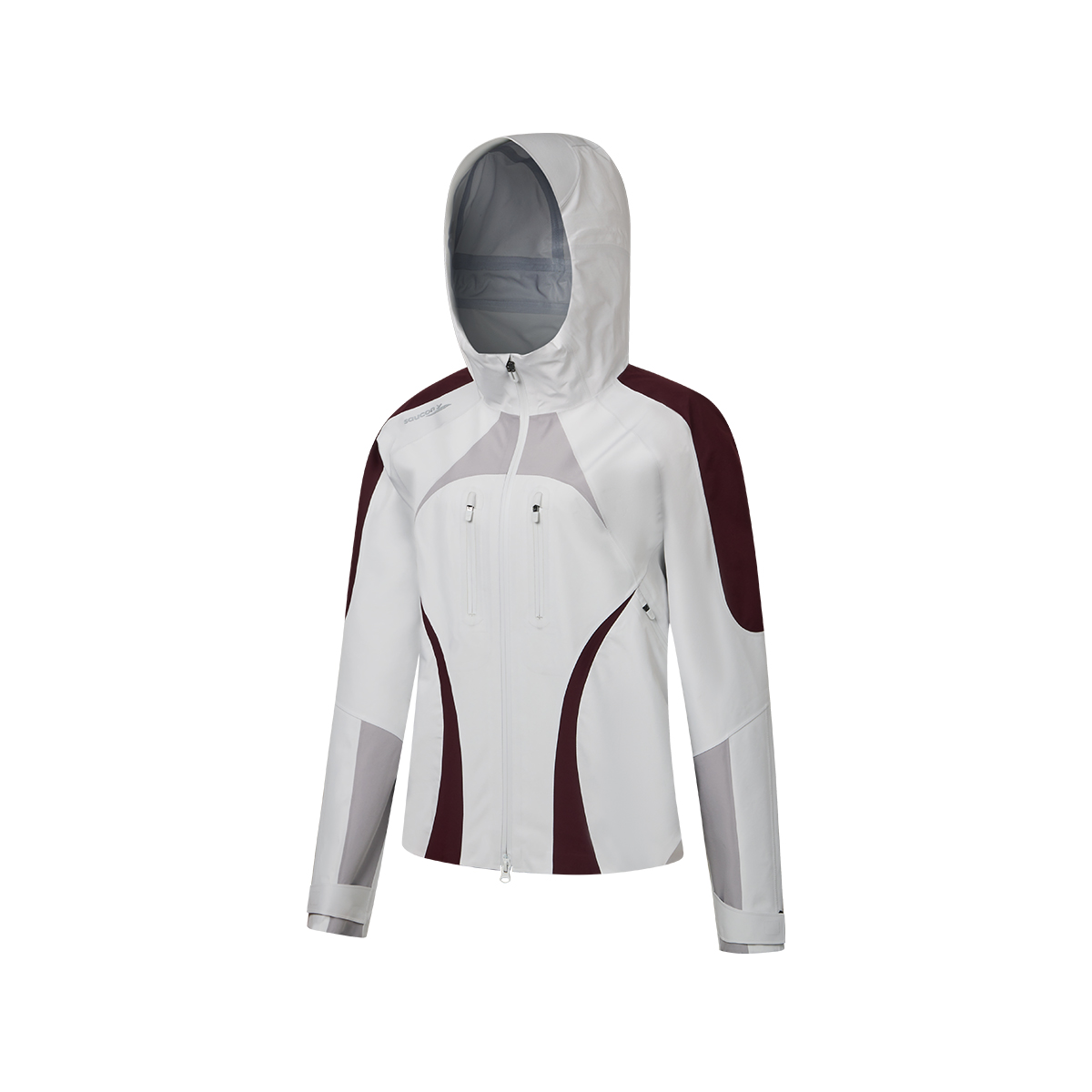 

Saucony Унисекс куртка никель серый, Nickel Gray