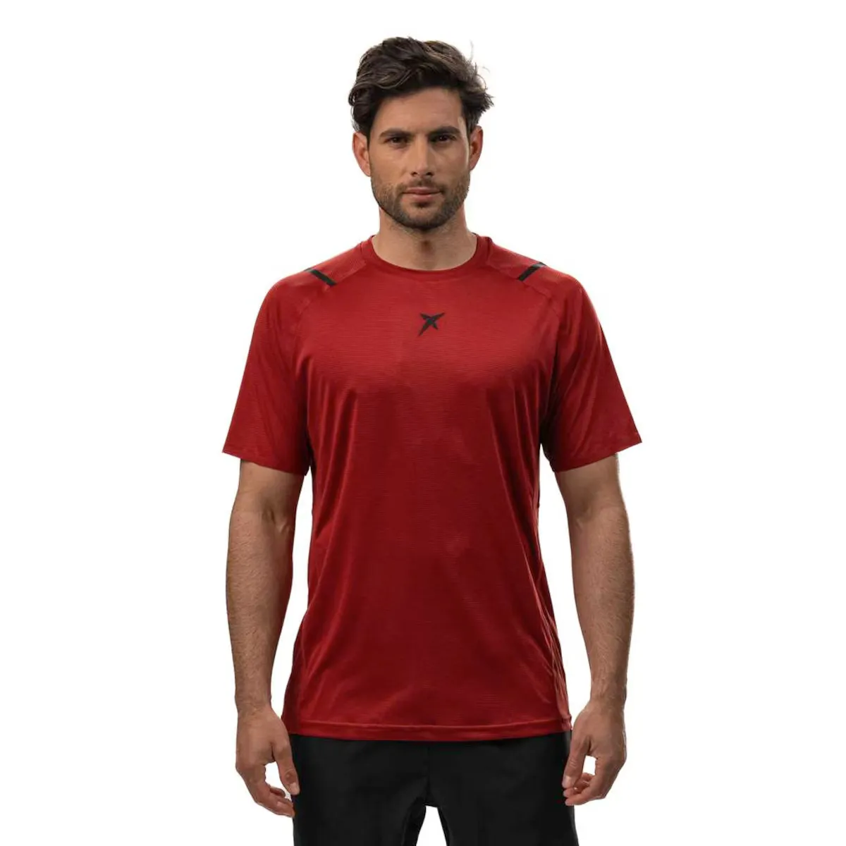 

Футболка для паделя мужская Fenix Drop Shot, красный