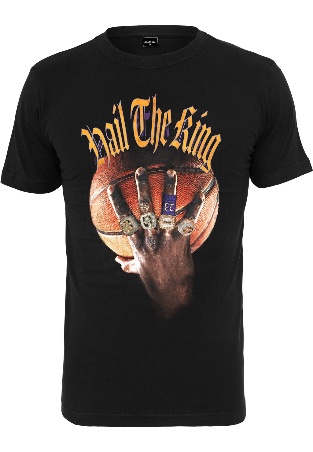 

Футболка с принтом HAIL THE KING Mister Tee, черный