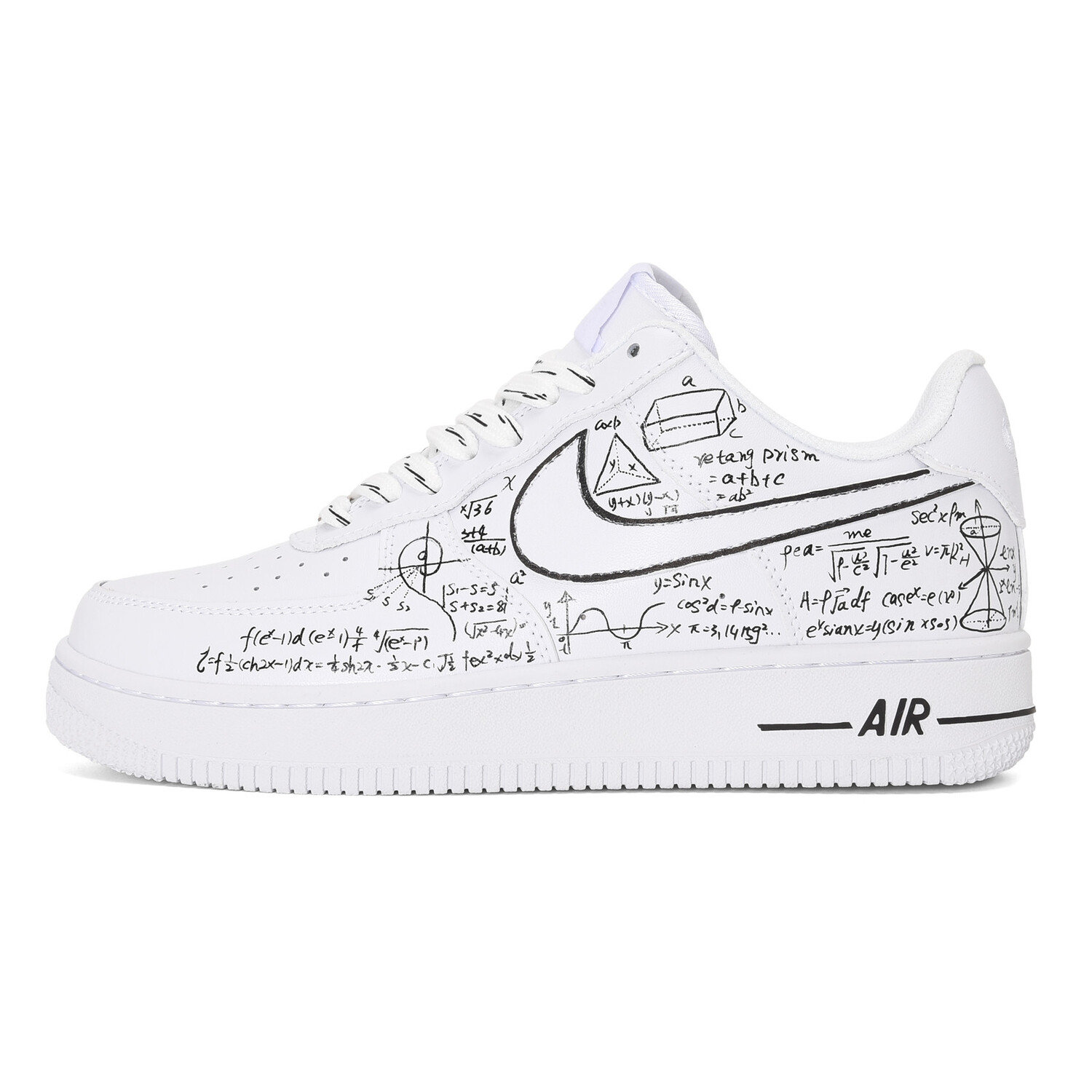 

Мужские кроссовки для скейтбординга Nike Air Force 1, White