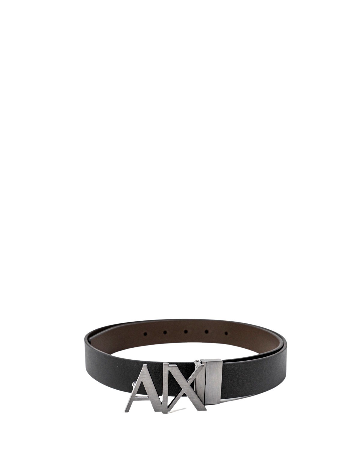 

Ремень Armani Exchange мужской с логотипом, черный