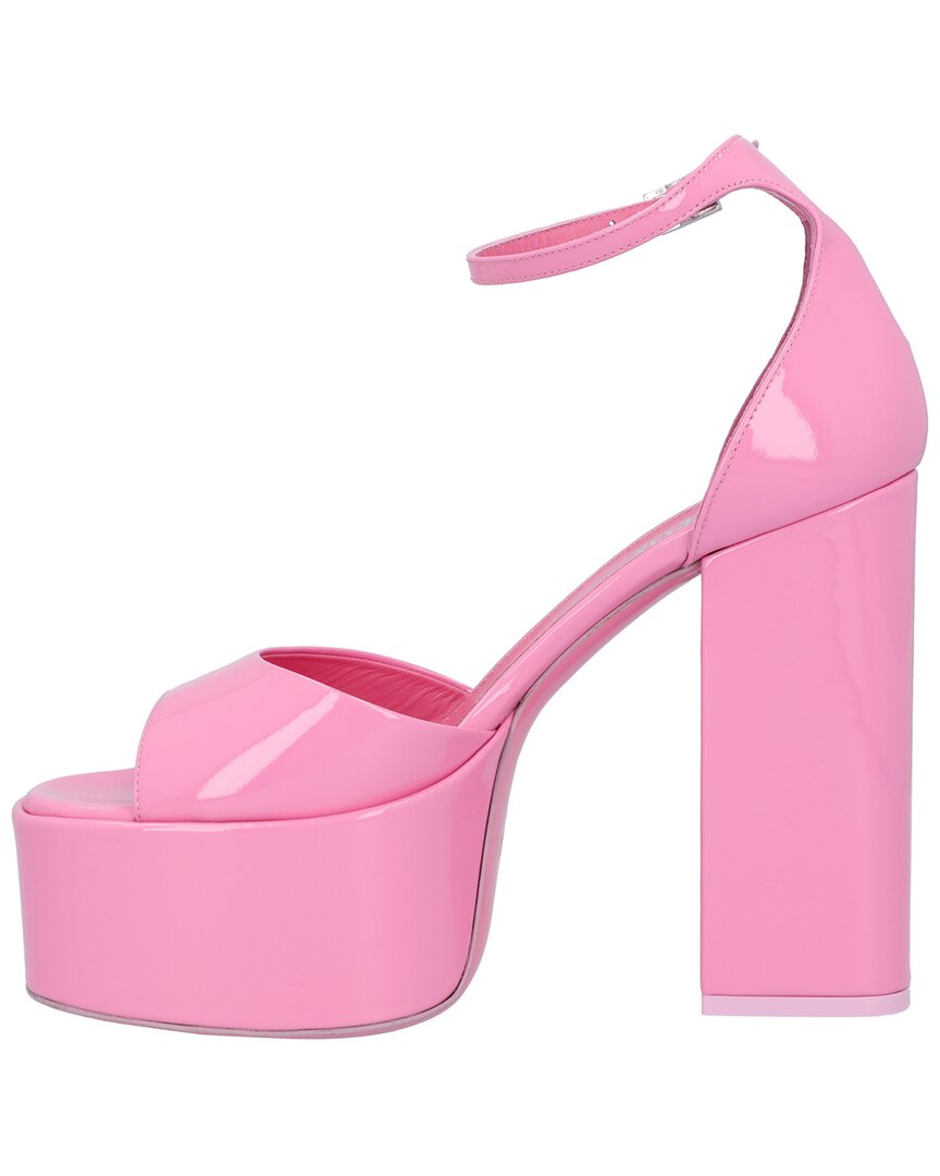 Paris Texas Tatiana Leather Sandal, Flamingo — фото 2