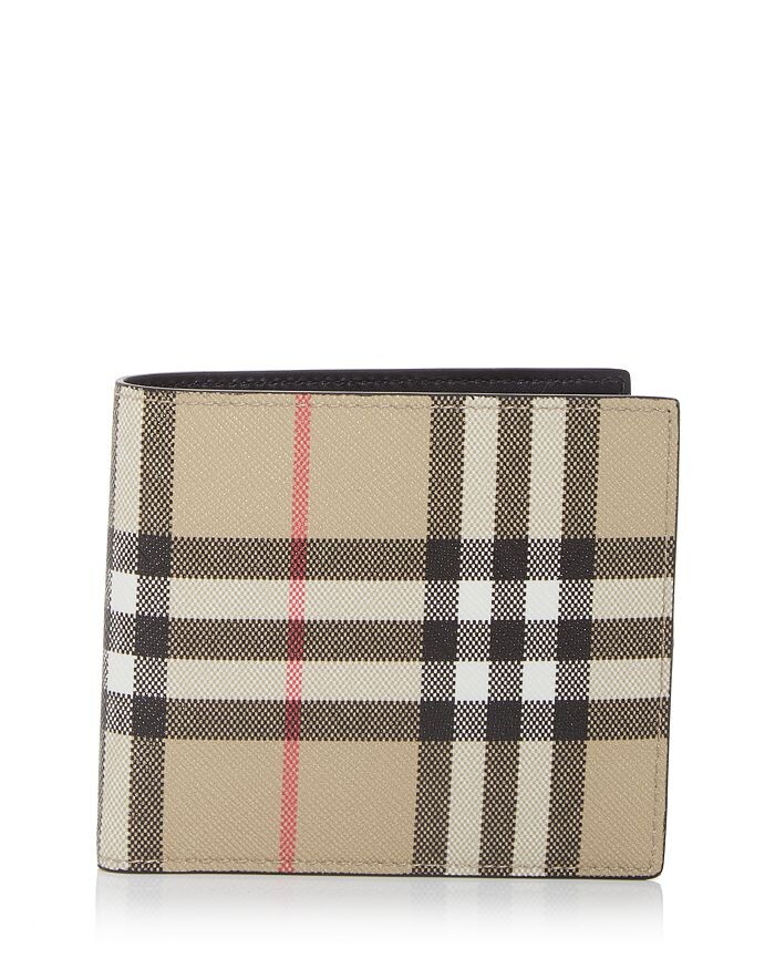 

Винтажный бумажник в клетку Bifold Burberry