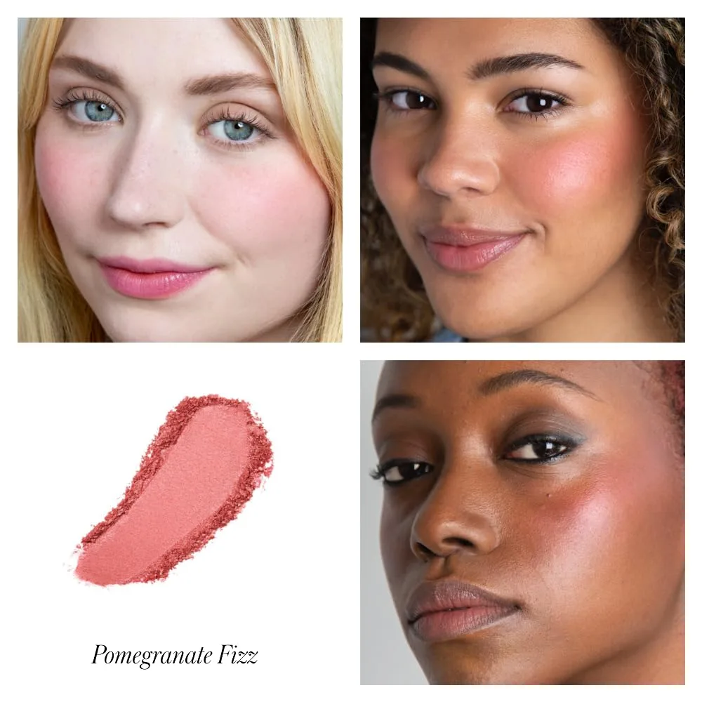Румяна RMS Beauty ReDimension Hydra Powder Blush, Pomegranate Fizz и Pressed Blush — фото 3