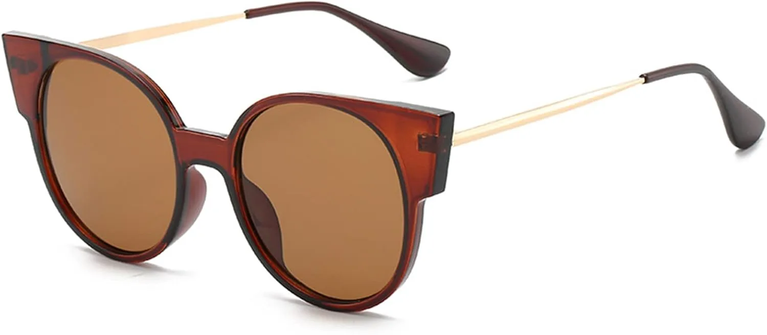 

Солнцезащитные очки «кошачий глаз» в крупной оправе для уличной стрельбы, модные, для мужчин и женщин, для отдыха на природе (Цвет: A, Размер: Средний) MTZJH, B