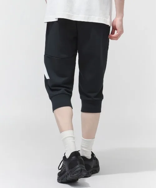 Мужские 7/8 брюки adidas Must Haves из френч терри чёрные — фото 3