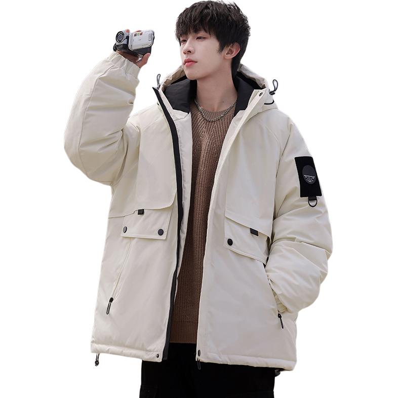 

Пуховик Unisex Hooded Thickened WARRIOR, бежевый