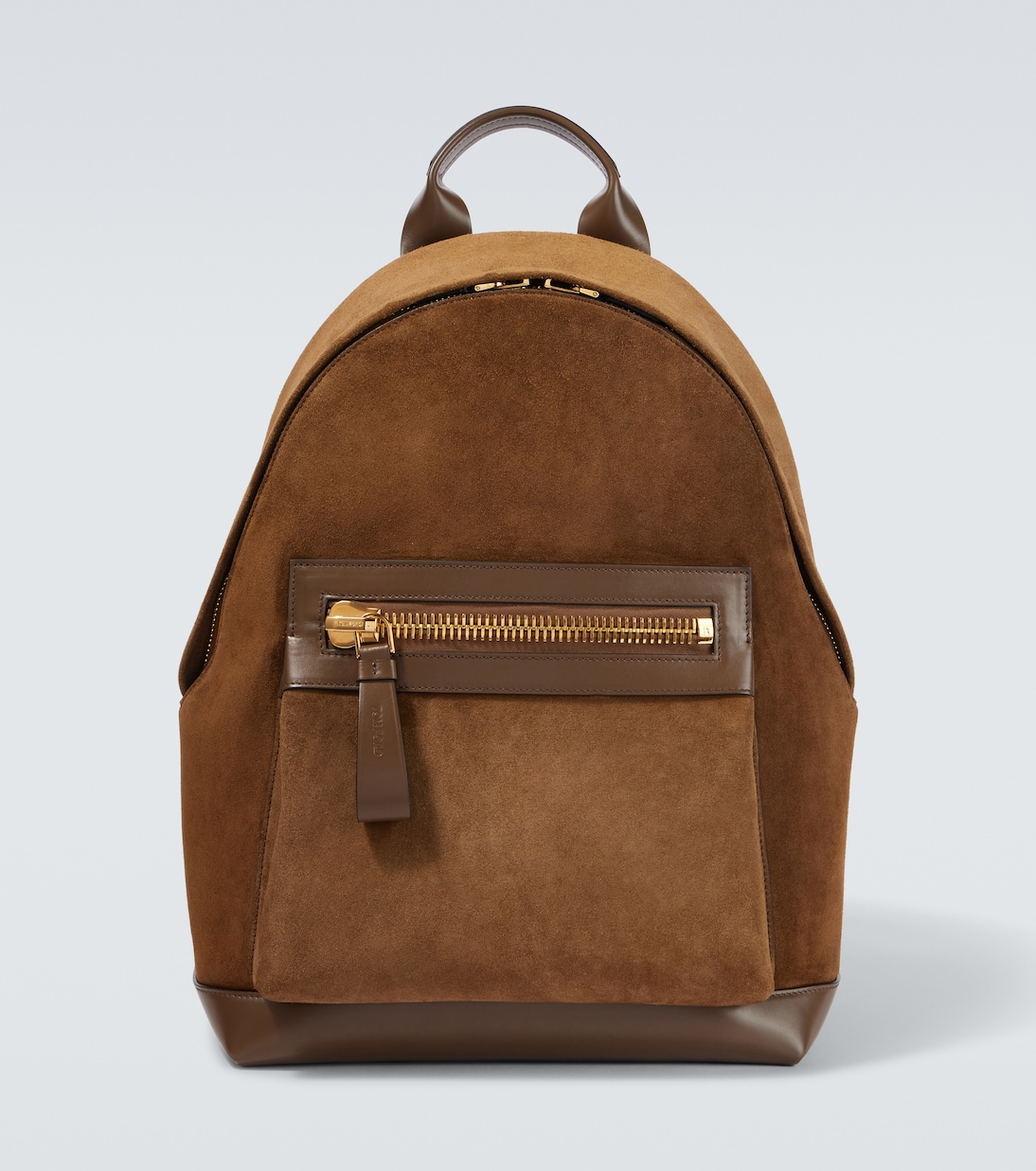 

Рюкзак из замши с кожаными деталями Buckley Tom Ford, Walnut
