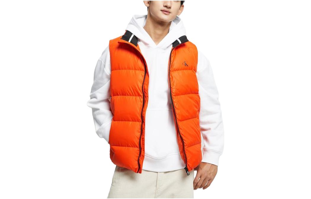 

Calvin Klein Пуховая жилетка для мужчин, S04-Orange Red
