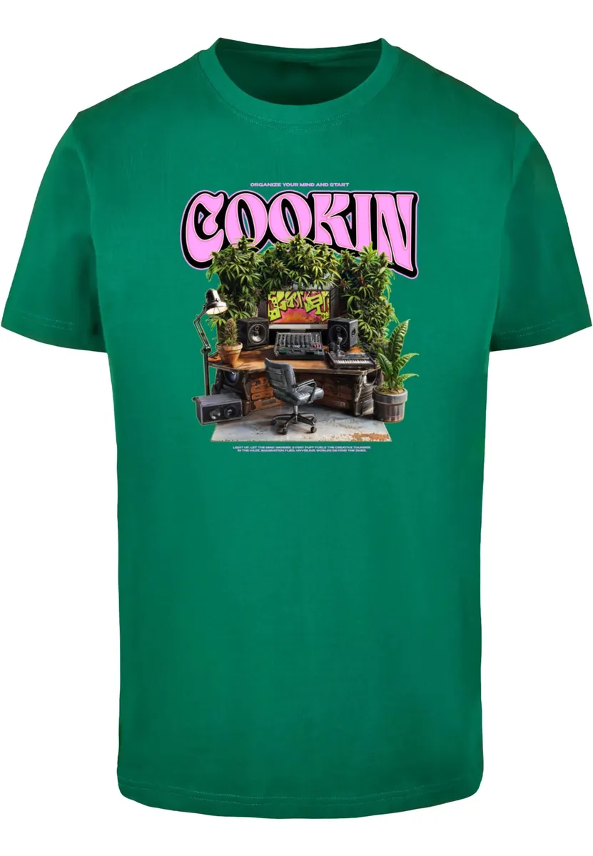 

Футболка Mister Tee "Mister Tee Cookin Tee" Mistertee, зеленый