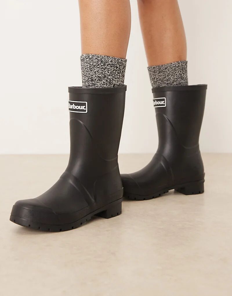 Сапоги Barbour Banbury mid-welly черного цвета - BLACK