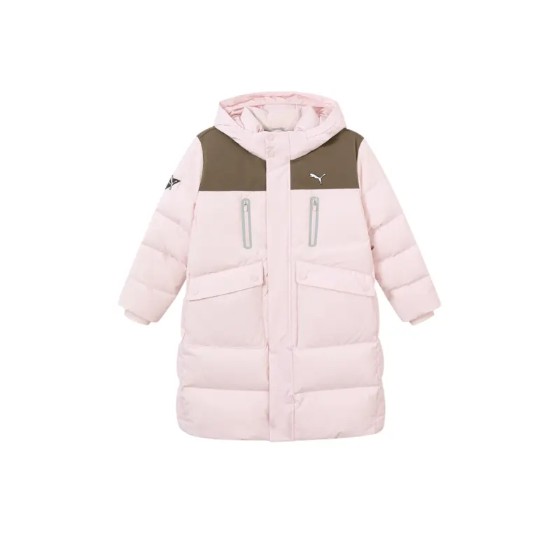 

Детская пуховая куртка PUMA, красный коричневый Tone 00365