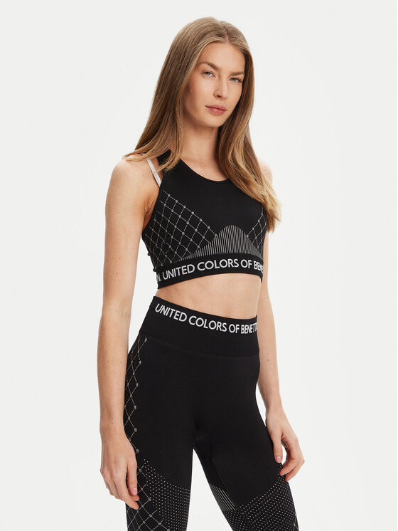 

Спортивный бюстгальтер 3SW63H00I United Colors Of Benetton, черный