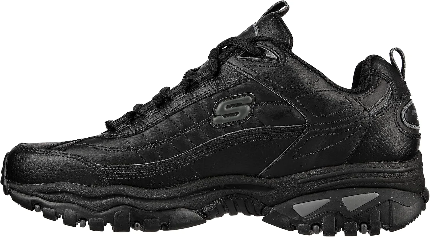 Мужские кроссовки Skechers Energy - After Burn на шнуровке, черный/серый