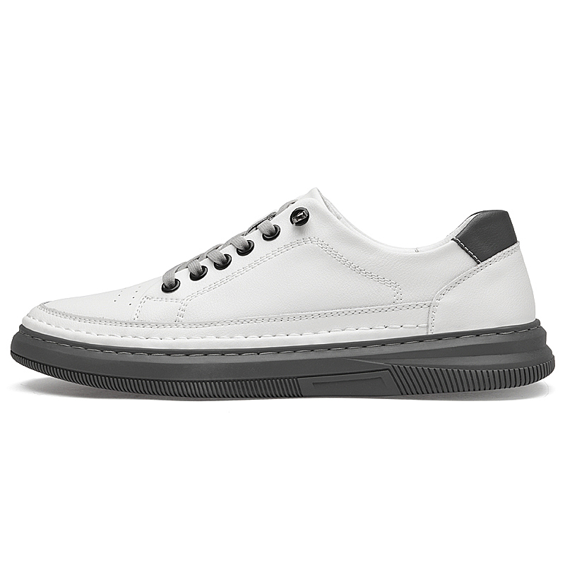 

Нескользящие износостойкие низкие мужские кроссовки TELENT, White Unlined Shoes