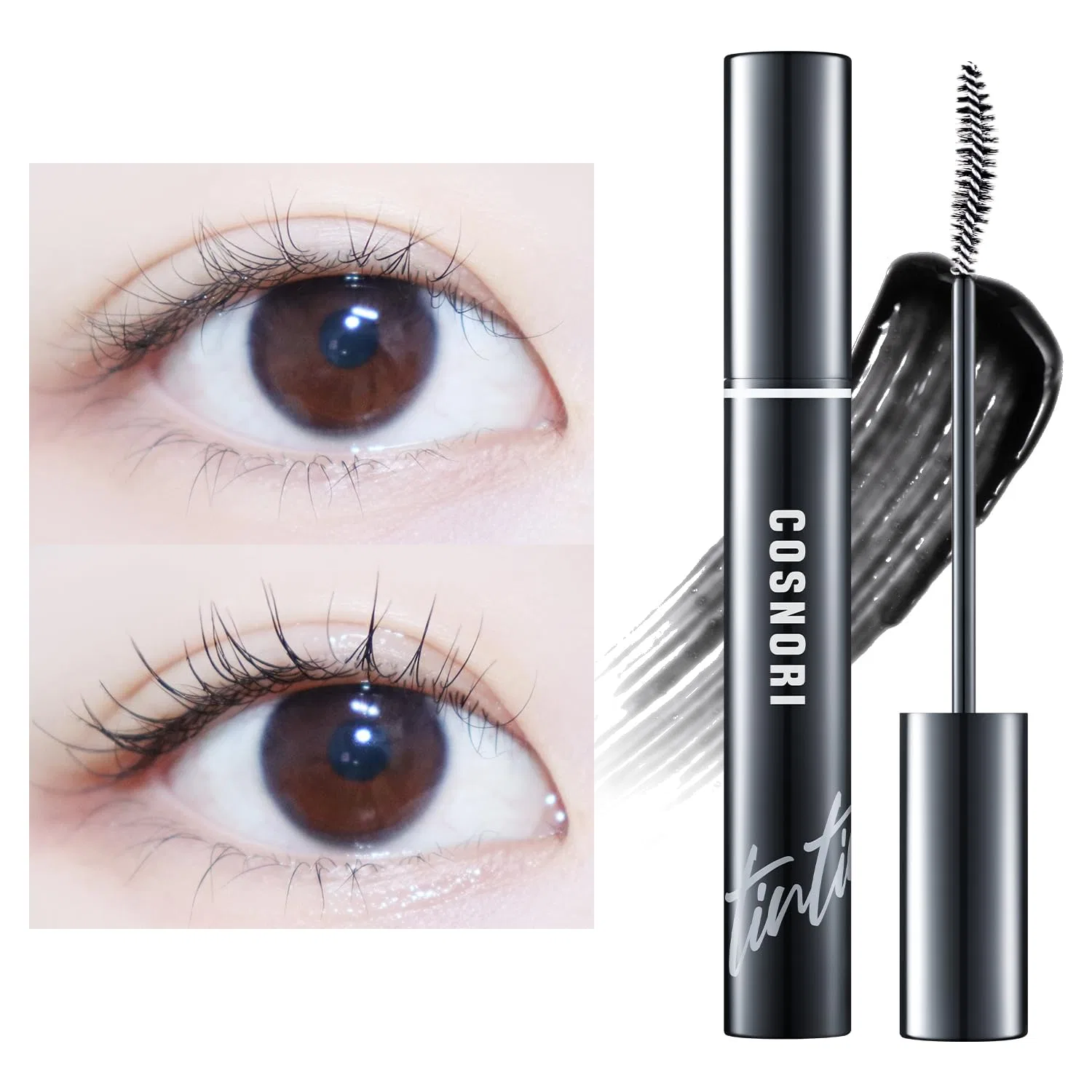 Черная сыворотка для ресниц «Eyelash Serum 01 Deep Black» от Cosnori Cosnori — фото 4
