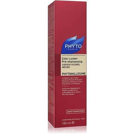 Предварительный шампунь Phytomillesime Color Locker для окрашенных волос, 3,3 жидких унции. 100мл — фото 2