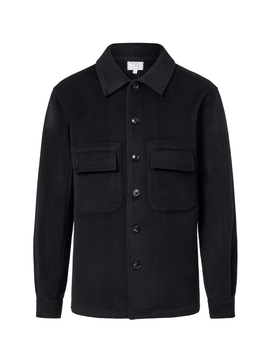 

Повседневная рубашка CASH-MERE.CH Regular fit Button Up Shirt, темно-синий