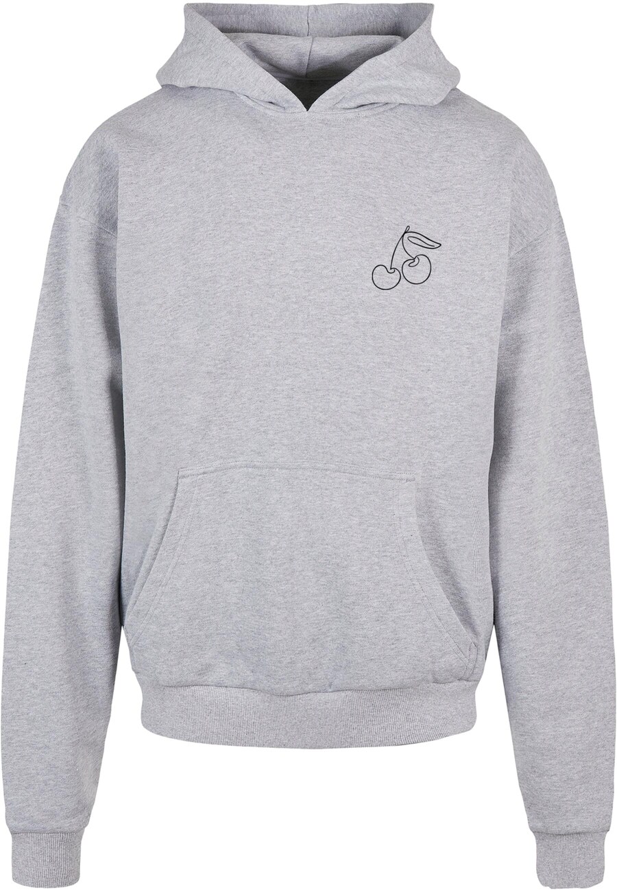 

Толстовка с капюшоном Merchcode Sweatshirt Cherry, пятнистый серый