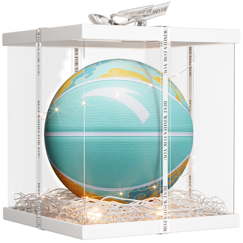 

ANTA Баскетбольный мяч China Rubber Basketball Blue Size 5/7 Training Competition Unisex