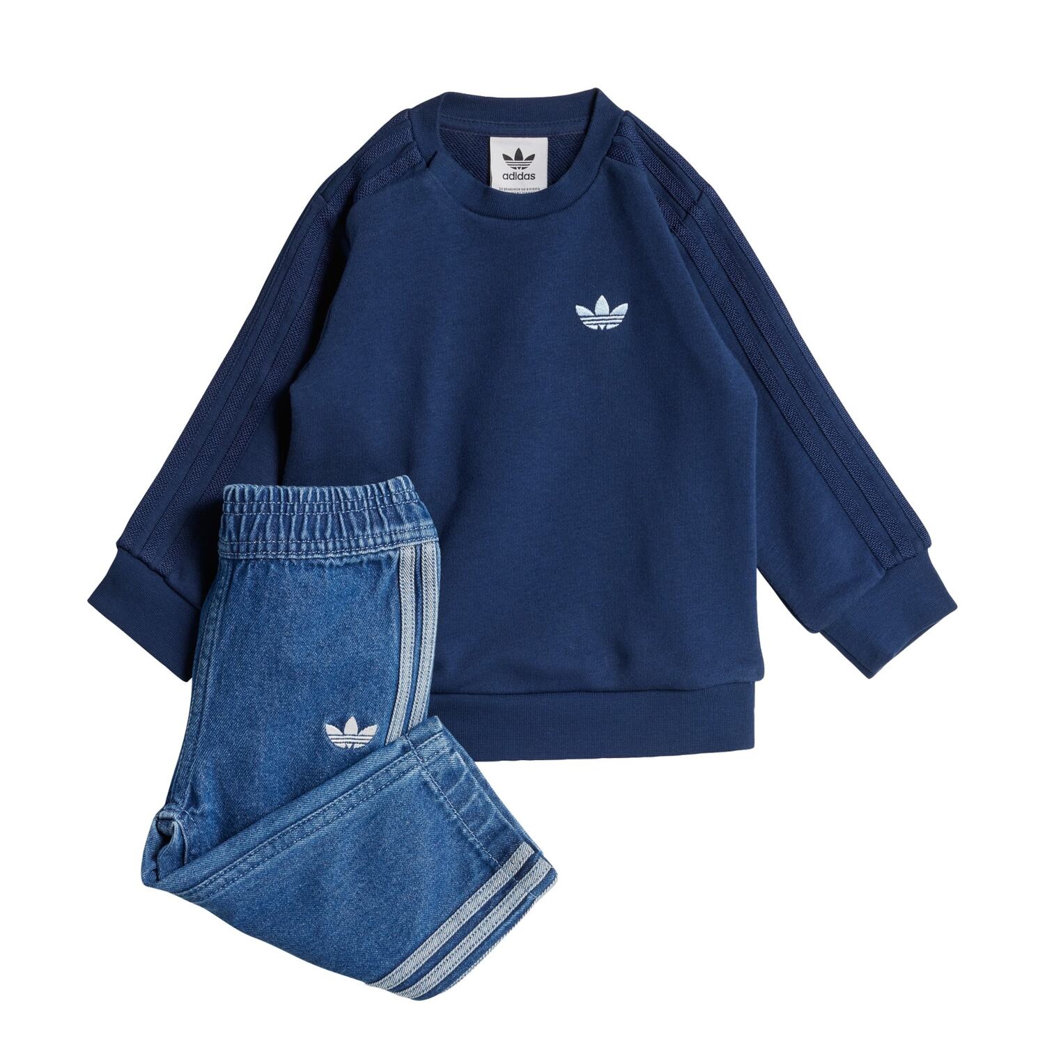 Adidas Originals Комплект 'Denim Crew Набор' в цвете Navy, синий деним — фото 3