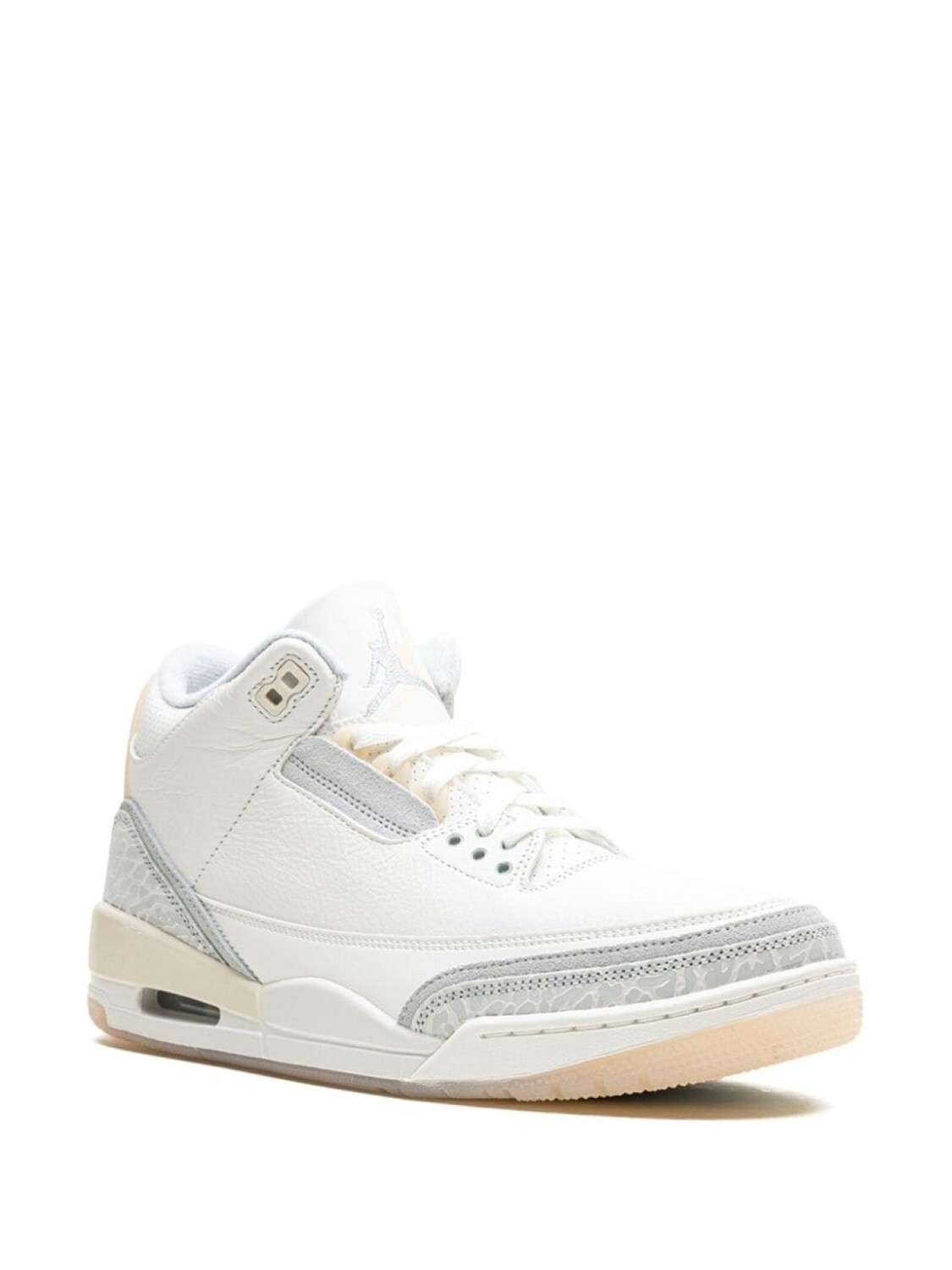 Кроссовки Air 3 Retro Craft Ivory Jordan, белый — фото 2